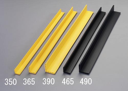 エスコ (ESCO) EA983FG-465 65x65x1000mm コーナーガード(黒) EA983FG-465 【2本セット】