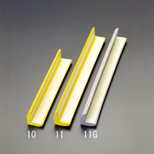 エスコ (ESCO) EA983FJ-10 54x54x 330mm スポンジコーナーガード(粘着付/黄) EA983FJ-10 【10個セット】