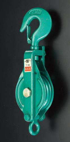 エスコ (ESCO) EA987HA-75A 75mm 強力型滑車(1車) EA987HA-75A