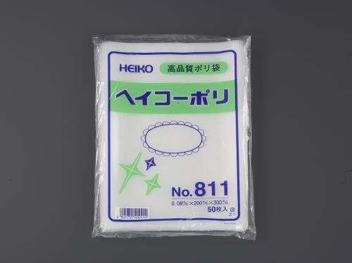 エスコ (ESCO) 80x120mm ポリ袋(50枚) EA995