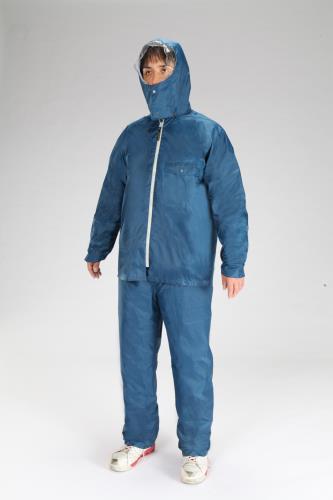 エスコ (ESCO) EA996XP-2C [L] レインウェアー(ネイビー) EA996XP-2C 【2着セット】