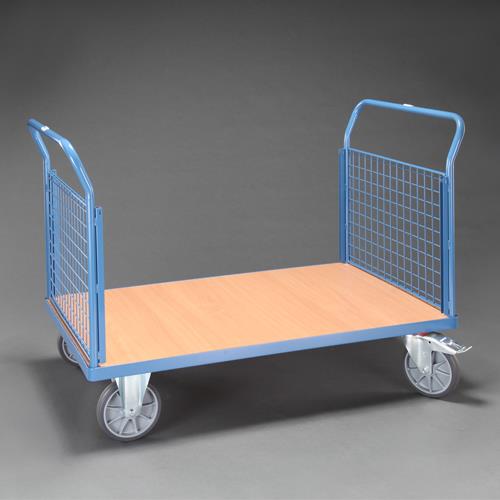 エスコ (ESCO) EA520BE-301 850x500mm/500kg [両ハンドル式]運搬車 EA520BE-301