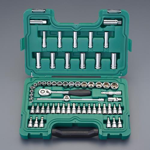 仕様：●メーカー:SATA●型番:09004●:60点●差込角:3/8”●ソケット(6角):6・7・8・9・10・11・12・13・14・15・16・17・18・19・20・21・22・24mm●ディープソケット(6角):8・10・11・1...