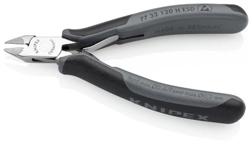 エスコ (ESCO) EA535KL-13 120mm 精密用ニッパー(超硬刃/ESD) EA535