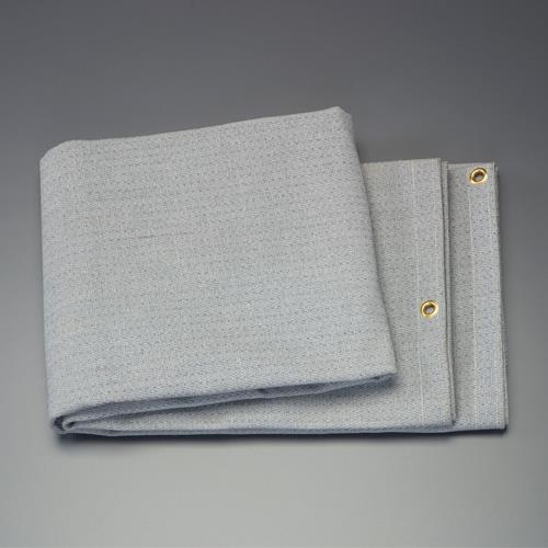 エスコ (ESCO) EA334C-22 920x1920mm 溶接作業不燃シート(ハトメ付/高耐久 EA334C-22