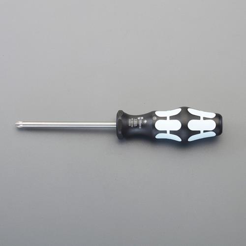 仕様：●メーカー:Wera●型番:032031●商品名:3355PZ●サイズ:#1●軸長(mm):80●ハンドル長(mm):98●軸径(mm):4.5●材質:ステンレス●防錆性に優れた特殊加工ステンレス●先端滑り止め加工レーザーチップはネジの頭に食いつき、カムアウトを防ぎます。●人間工学に基づいてデザインされたハンドルは手の負担を軽減します。●六角形の転がり防止機能により、作業場で転がるのを防ぎます。●ステンレス製の素材に対してステンレスの工具を使うことでもらい錆を防ぎます。●先端形状によって色分けされたドライバーなので、必要なドライバーを見つけるのに便利です。商品画像に関する注意事項：●画像に数字等の情報が入っている場合は, 品番末尾が対象商品の画像となります。