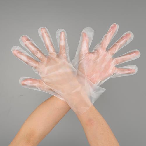 エスコ (ESCO) EA354GA-133 [L] 手袋(ポリエチレン・パウダー無/100枚) EA354GA-133 【19箱セット】(4)