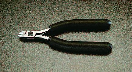 エスコ (ESCO) EA535TF-1 140mm 精密用ニッパー(セミフラッシュ/ESD) EA535TF-1