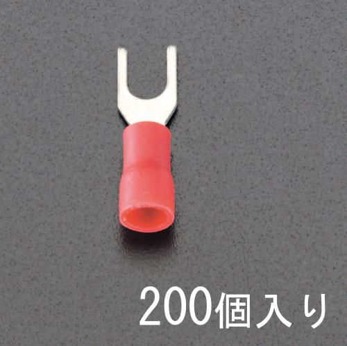 Rakuten - エスコ (ESCO) EA538MH-22 1.25-4.0 [Y形]絶縁圧着端子(200個) EA538MH-22 【4PAKセット】