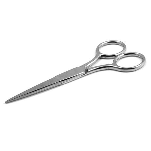 Scissors - エスコ (ESCO) EA540ME-21 120mm 精密用はさみ(ステンレス製) EA540ME-21 【4個セット】
