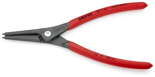 Pliers Other - エスコ (ESCO) EA590BJ-3 40-100mm 軸用精密スナップリングプライヤー EA590BJ-3 【2個セット】