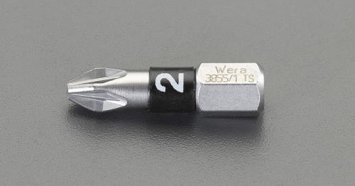 乐天商城 - エスコ (ESCO) EA611BJ-42 #2x25mm [Pozidriv]ドライバービット(ステンレス製) EA611BJ-42 【9個セット】