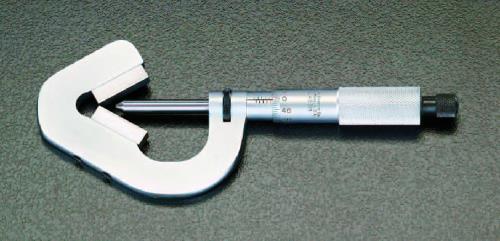 エスコ (ESCO) EA725ET-2 2- 25mm マイクロメーター(V型アンビル) EA725ET-2