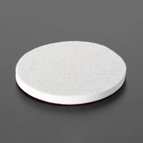 エスコ (ESCO) EA809ZB-15 φ125x10mm フェルトバフ(マジック式) EA809ZB-15 【6個セット】