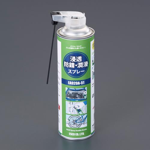 仕様：●商品名:W44T●内容量:500ml●色:淡黄色●耐熱温度:-50~210°C●シリコンフリー●毛細管現象により、高い浸透・防錆・撥水性・潤滑・洗浄・耐腐食効果を兼ね備えたマルチタイプ●ダブルノズルで狭い所や広い範囲の両方に噴射できます。●工場や作業現場、自動車部品、自転車など様々な場所・用途で使用できます。●固着したねじ・ボルト・継手・バルブを緩め、錆を浸透させて溶解します。●切削油としても使用できます。●汚れた金属表面を洗浄し、粘着がなく、汚れやほこりなど付かないよう膜を作ります。●あらゆる工具・機械・電気および精密機器などを保護します。●※噴射ボタンの後部にある誤噴射防止の爪を折り取って噴射して下さい。商品画像に関する注意事項：●画像に数字等の情報が入っている場合は、　品番末尾が対象商品の画像となります。