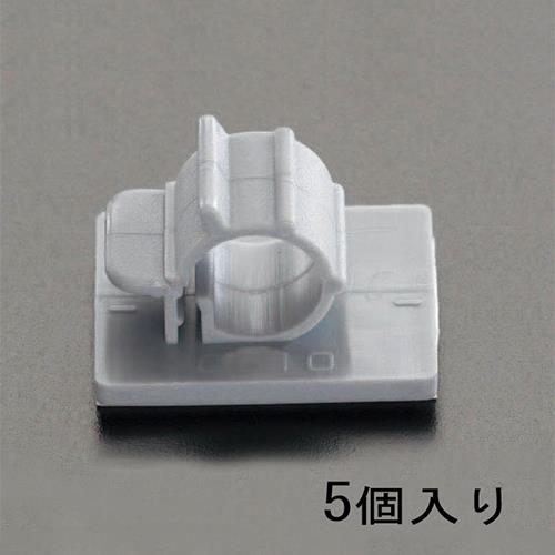 エスコ (ESCO) EA947FA-2B 7- 8mm ケーブルクランプ(5個) EA947FA-2B 【23袋セット】