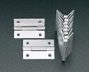 【SALE価格】エスコ (ESCO) EA951CH-38 38x26mm 薄口丁番(ステンレス製/10個) EA951CH-38