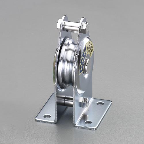 エスコ (ESCO) EA987HS-6 50mm/125kg 縦型固定滑車(1車/ベアリング) EA987HS-6 【2個セット】