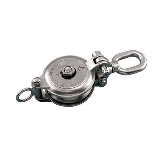 エスコ (ESCO) EA987SR-43 82mm [ワイヤー用]リング付ベアリング滑車(ステンレス製) EA987SR-43