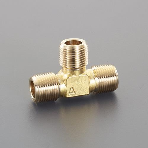 エスコ (ESCO) EA141AA-44 R 1/2" 外ねじチーズ EA141AA-44 【3個セット】