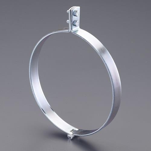 エスコ (ESCO) EA440CM-2 128mm スパイラルダクト管用立バンド EA440CM-2 【4個セット】