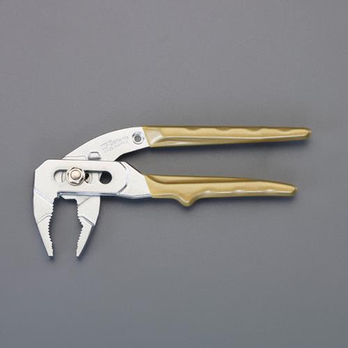 エスコ (ESCO) EA531DC-175 40mm/175mm ウォーターポンププライヤー(ばね付) EA531DC-175 【3丁セット】