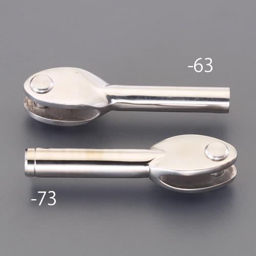 エスコ (ESCO) EA638RT-73 M8x 40mm 止め金具(左・雌ねじ/ステンレス製) 