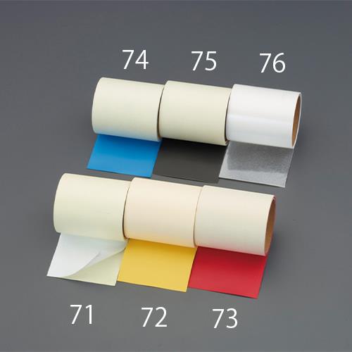 エスコ (ESCO) EA944MT-72 100mmx2.0m シート補修粘着テープ(イエロー) EA944MT-72 【3巻セット】