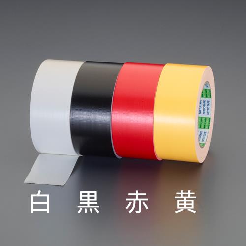 【SALE価格】エスコ (ESCO) EA944NA-61 38mmx25m 布粘着テープ(白) EA944NA-61(4)