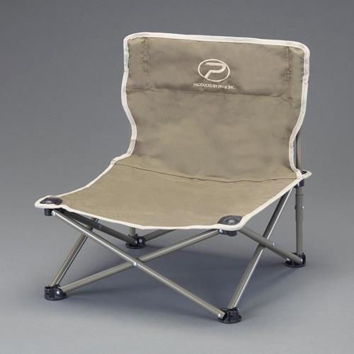 エスコ (ESCO) 450x450x490mm ポータブルチェアー(OD色) EA913YD-63A 【2台セット】