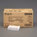 ESCO(エスコ) 220x230mm ハンドタオル(200枚/30パック) EA929AZ-21B