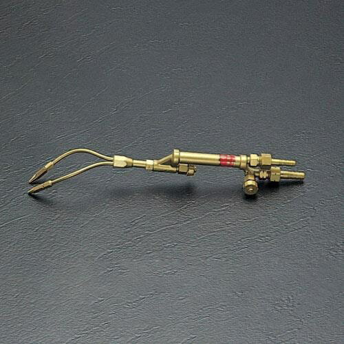 エスコ (ESCO) EA300-1 350mm 2火口バーナー(プロパン・酸素) EA300-1