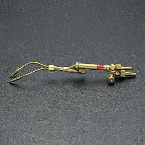 エスコ (ESCO) EA300-2 350mm 2火口バーナー(アセチレン・酸素) EA300-2