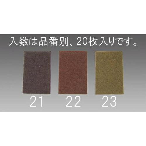エスコ (ESCO) EA366D-21 230x150x 8mm/粗目 ケンマロン(20枚) EA366D-21 【2袋セット】