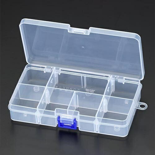 仕様：●メーカー:リングスター●型番:PC-161●サイズ:165×95×30(H)mm●仕切板:5枚●固定仕切板:2枚●材質:耐衝撃性コーポリマー●重量:90g●仕切板ロック機能付●引っ掛かり軽減、スマートデザインです。●凹凸デザインで蓋...