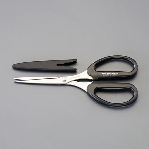Scissors - エスコ (ESCO) EA540HF-22A 190mm 万能はさみ(キャップ付) EA540HF-22A 【3丁セット】