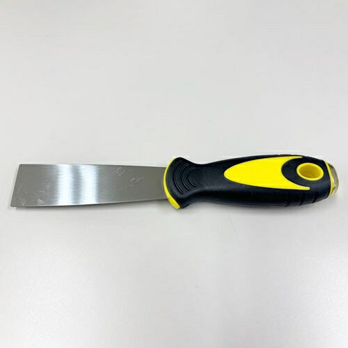 仕様：●全長:218mm●刃幅:32mm●刃材質:ステンレス●腰の硬さ:中硬●刃長:102mm●刃厚:1mm●重量:約100g●ハンマーヘッド付●フィット感のあるソフトグリップハンドル●ステンレス製の刃は耐久性に優れています。商品画像に関する注意事項：●画像に数字等の情報が入っている場合は、　品番末尾が対象商品の画像となります。