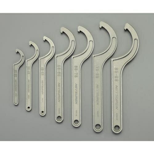 樂天商城 - エスコ (ESCO) EA613X 30-98mm 7本組フックレンチセット EA613X
