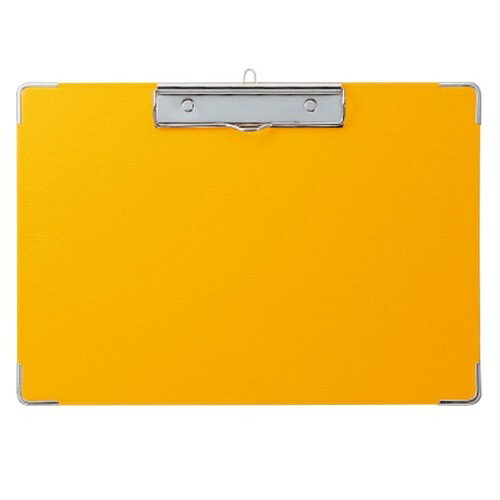 乐天商城 - エスコ (ESCO) EA762DA-144 A4/S型 クリップボード(イエロ-) EA762DA-144 【9枚セット】