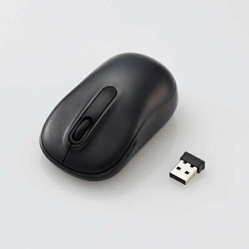 エスコ (ESCO) EA764AA-34 [USB] ワイヤレスマウス(3ボタン/ブラック) EA764AA-34 【4個セット】