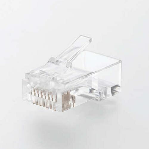 【SALE価格】エスコ (ESCO) EA764BJ-13 LANケーブルコネクター(CAT6対応/100個) EA764BJ-13