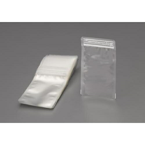 エスコ (ESCO) EA944CF-7 240x340mm ナイロン袋(底開き/チャック付/50枚) EA944CF-7 【2束セット】