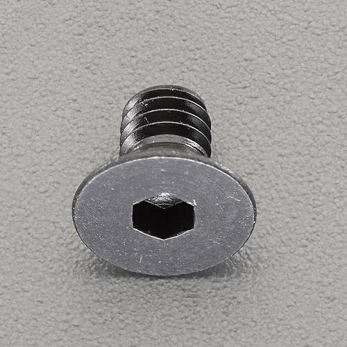 エスコ (ESCO) EA949MT-405 M 4x 5mm六角穴付皿ボルト(ステンレス/黒色/4本) EA949MT-405 【22個セット】