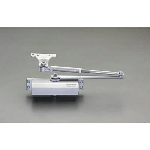 エスコ (ESCO) EA951LD-7A 65kg以下 ドアクローザー(パラレル型/シルバー) EA951LD-7A