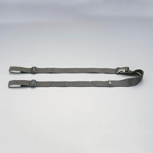 仕様：●メーカー:ティーエフサービス●型番:EGR5-15O●対応サイズ:~1500mm●対応支柱:Lアングル・Cチャンネル●対応支柱外周:~320mm●ベルト幅:50mm●ベルト厚:1.3mm●耐荷重:100kg/1本●材質:バックル:樹脂、ベルト:ポリプロピレン●対象物:スチールラック●耐用年数:約8~10年●カラー:黒●ベルト幅50mm仕様の為、重量物に対応(Lアングル、Cチャンネル用)●倉庫や工場にある重量物ラックなどの落下防止・地震対策に●ペール缶、ドラム缶などの重量物の落下防止に●支柱に巻き付ける設置方法●ベルト巻き付け部分内側に滑り止め加工でズレ落ち防止●ベルト幅が広いため、大きな収容品も安定して押えられます。●震度7度相当対応商品画像に関する注意事項：●※画像はEA979CH-112です。●画像に数字等の情報が入っている場合は、　品番末尾が対象商品の画像となります。