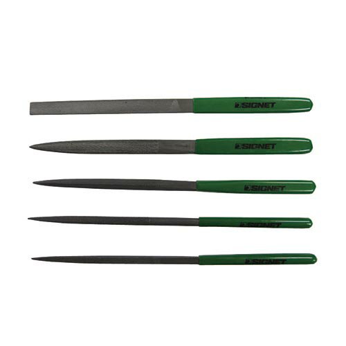 SIGNET 46145 5PC 精密ヤスリセット ( 46145 )