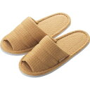 【SALE価格】TRUSCO オープンワッフルスリッパ ブラウン ( C-4822 ) トラスコ中山(株)