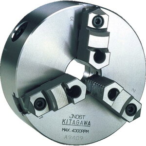 北川 スクロールチャック チャック外径165mm ( JN06T (フランジガタ 165MM) ) (株)北川鉄工所