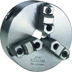 北川 スクロールチャック チャック外径190mm ( JN07T (フランジガタ 190MM) ) (株)北川鉄工所