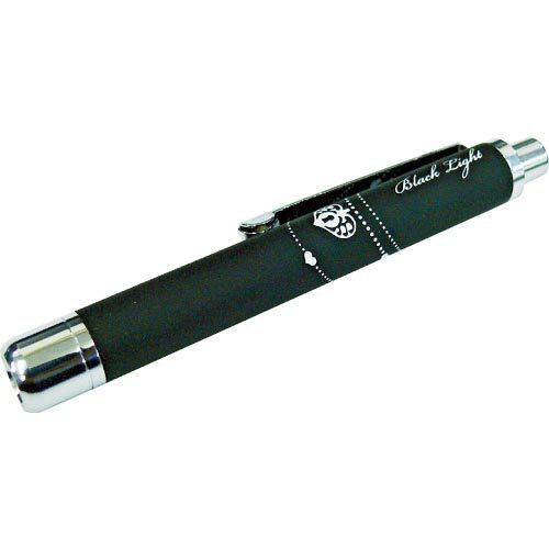 KONTEC　ブラックライト（ラバー調ペンタイプ）　UV－LED1灯タイプ　ブラック PW-UV375H-07BL ( PWUV375H07BL ) （株）コンテック